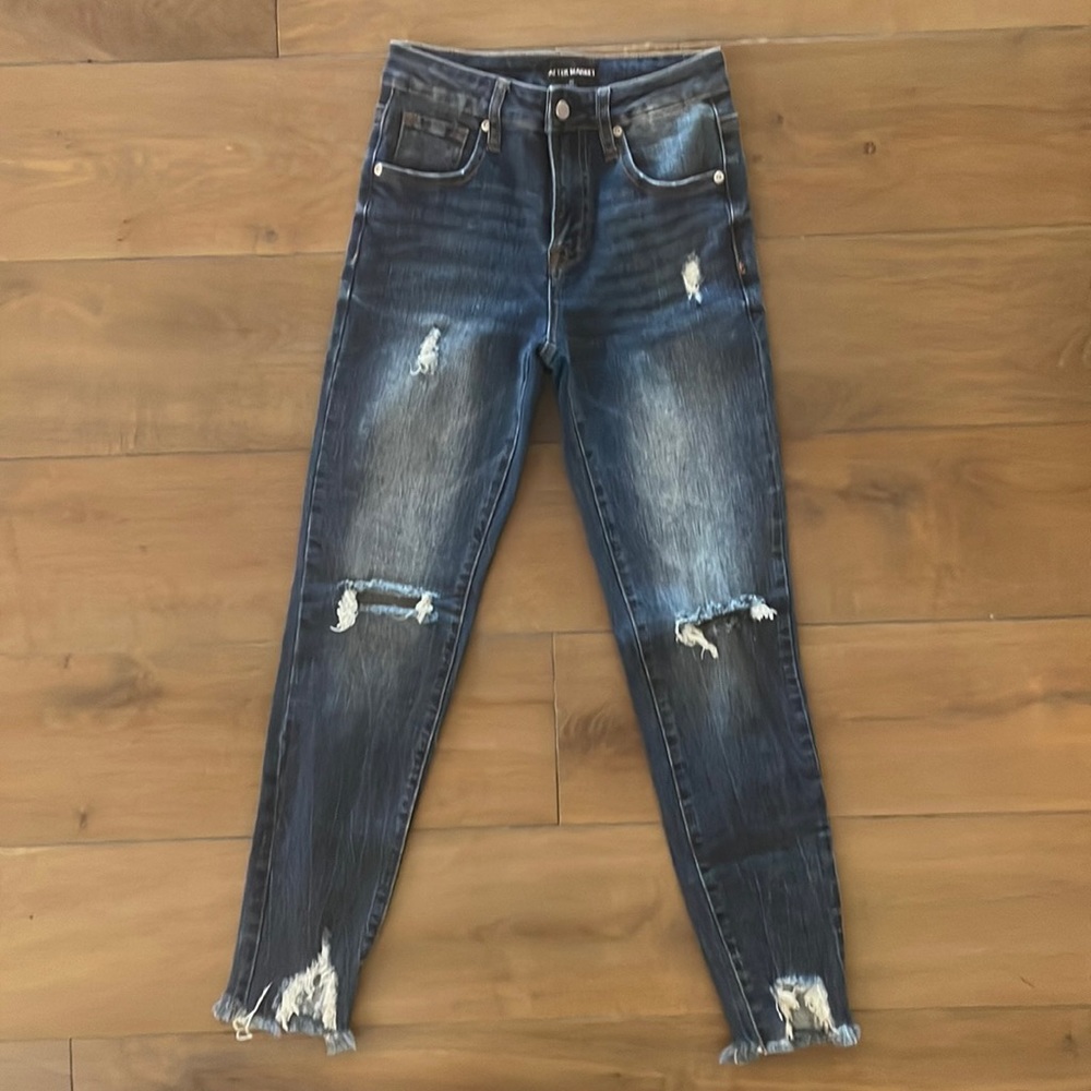 After Market Distressed Jeans- Size 25